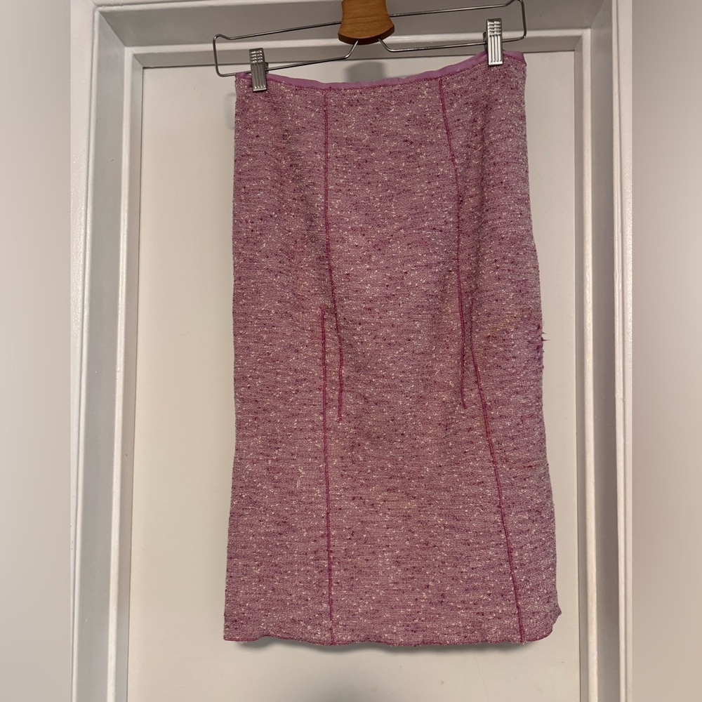 Nina Ricci Pink Pencil Skirt